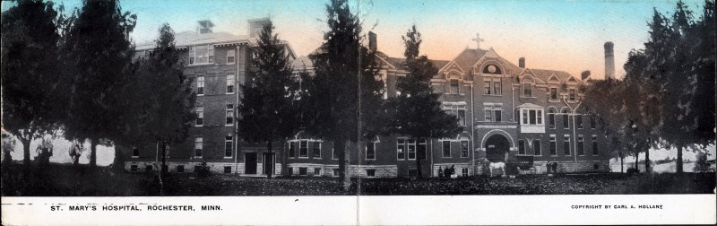 St Mary's Hospital panorama